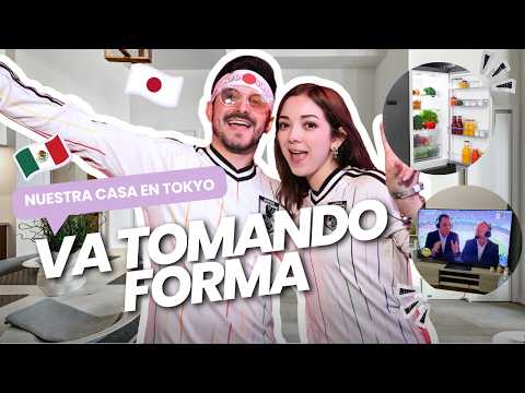 ¡TRANSFORMAMOS NUESTRA CASA EN TOKYO! 🏠✨ Refri nuevo, TV gigante y TODO (casi) listooooo ⚽️