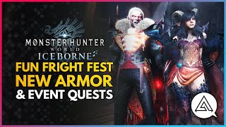 Monster Hunter World Iceborne | All New Fun Fright Fest Armor Sets & Event Quests!