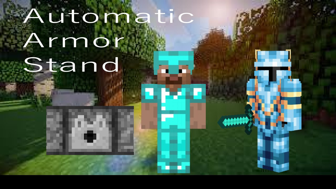 Minecraft Armor Stand - YouTube