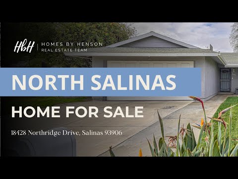 18428 Northridge Dr, Salinas, CA home video tour