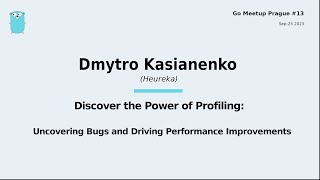 Dmytro Kasianenko - Discover the Power of Profiling
