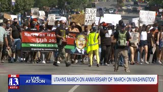 Utah march commemorates 1963 'March on Washington'