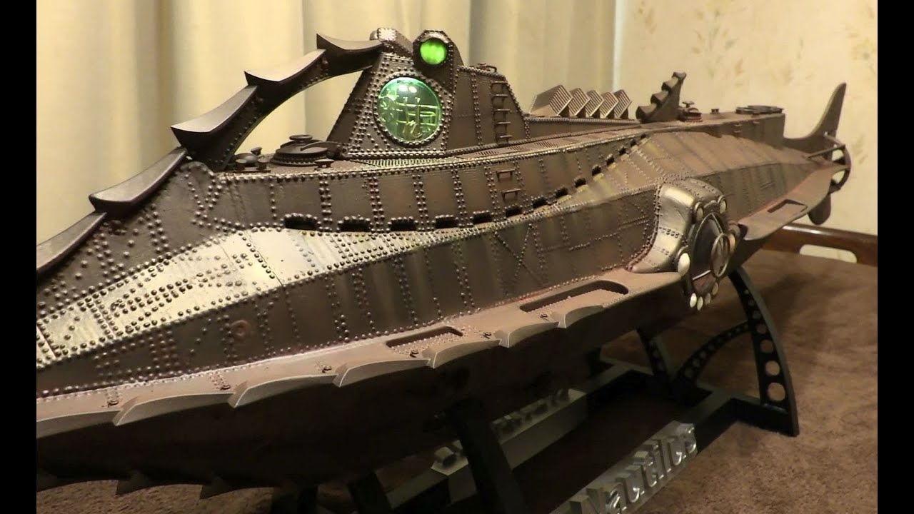 3D Printed Classic Disney Nautilus Submarine 42 Inch Scale Model 3D Printed Classic Disney Nautilus Submarine 42 Inch Scale Model