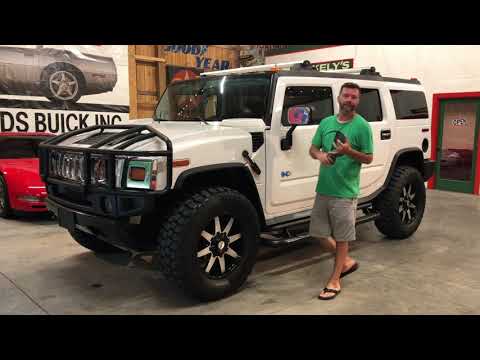 2003-hummer-h2,-134k-miles,-white-over-tan,-auto,-$16900