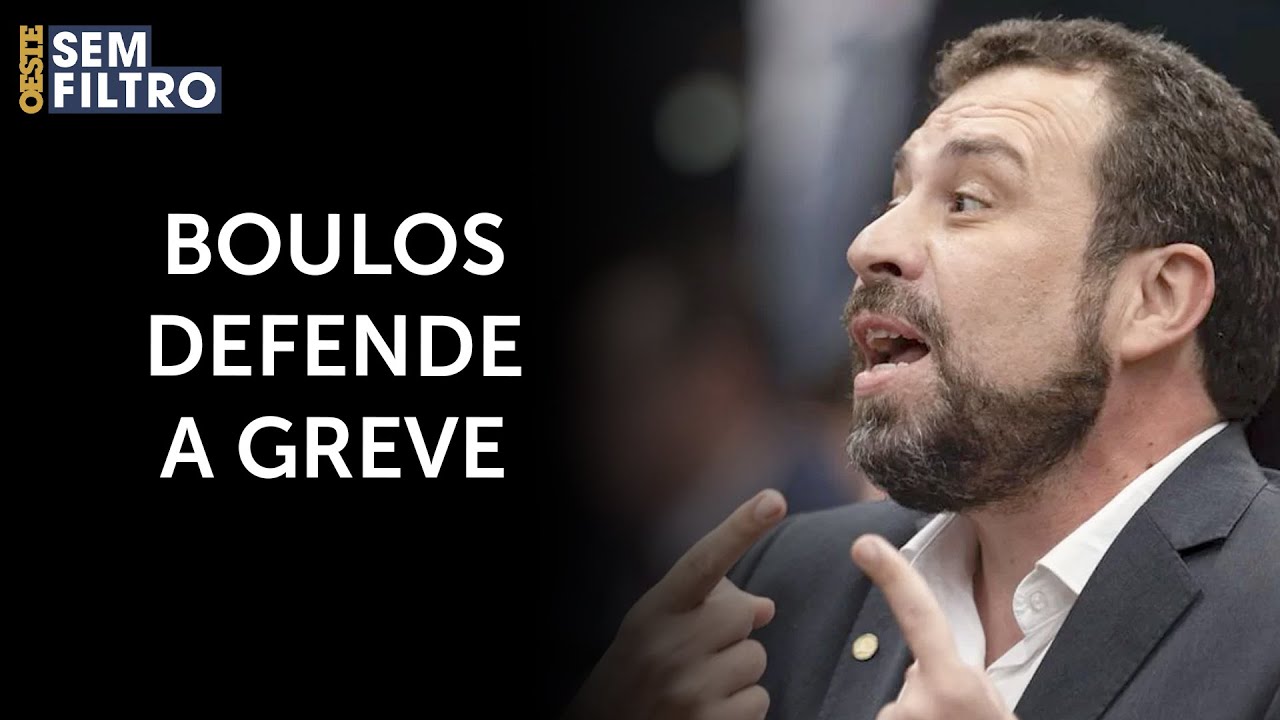 Guilherme Boulos defende grevistas de Metrô, CPTM e Sabesp em SP | #osf