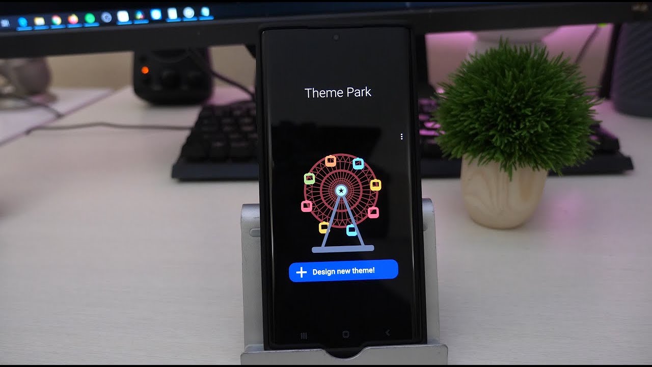 Samsung Galaxy Note 10 Create Custom Theme Park Good Lock 2019 - Youtube