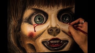 With the release of new movie in conjuring franchise, i painted/drew
annabelle from annabelle: creation. as always make sure to give me
your thoughts...