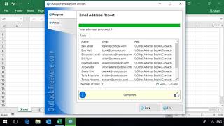 Get Report on Outlook Email Addresses Get Report On Outlook Messages