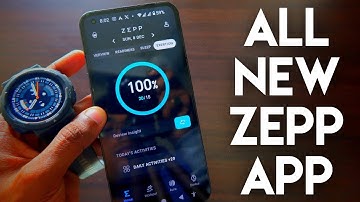 New Features Added In the Zepp App After Update