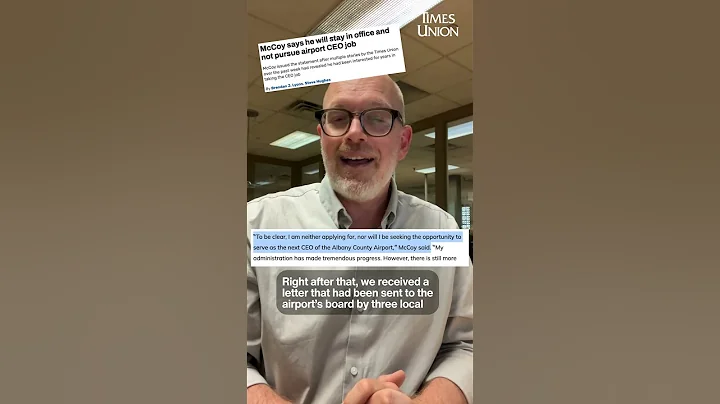 What is happening at the Albany International Airport?