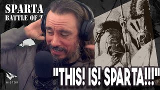 Vet Reacts! *THIS IS SPARTA* Sparta - The Battle of Thermopylae - Sabaton History