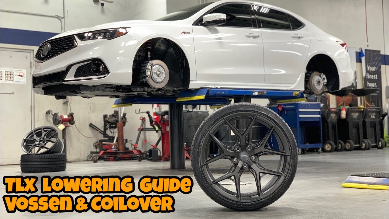 AHC Shop Hours Acura TLX ASpec Lowering Guide with RSR Coilover kit