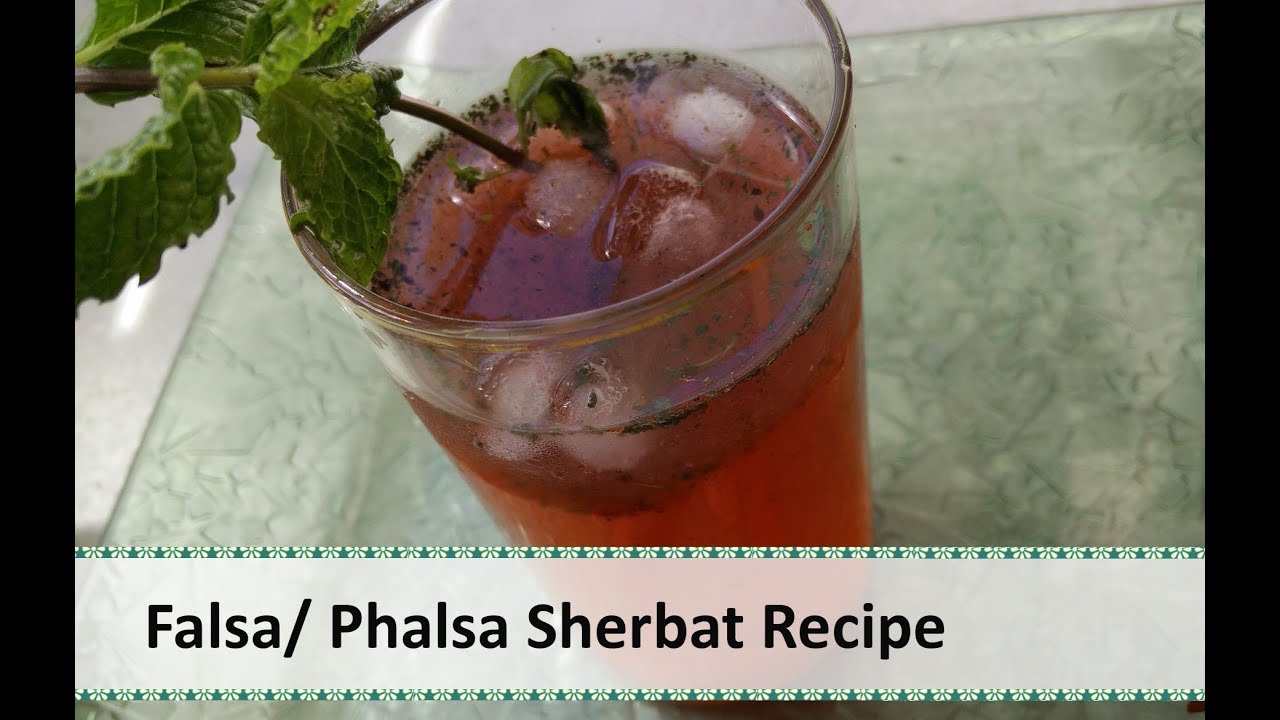 Falsa | Phalsa | Pharwa | Grewia Asiatica Sharbat Recipe | Indian Drink by Healthy Kadai