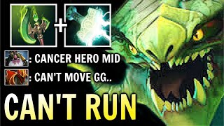 CANCER Parasma + Mjollnir Viper vs Sniper Mid Crazy 30 Kills Melt Enemies in 2 Sec Imba Hero Dota 2