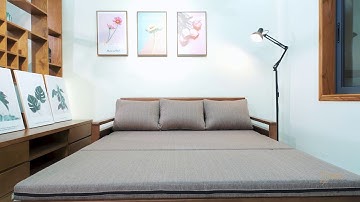 Sofa Giường Gỗ ZG 152 Thông Minh - Đa Năng - Và Rất Hiện Đại Tối Ưu Hóa Không Gian Sống