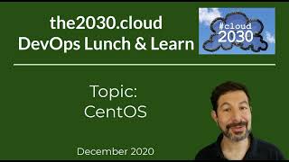 What replaces CentOS [Distance DevOps Dec 15 2020]