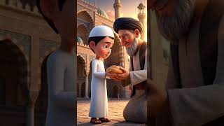 The Boy Who Gave Away His Last Bread 🥹❤️ | Heartwarming Islamic Story #Shorts