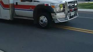 Dorchester County Paramedic 600 Responding To A Box 6-8 Abdominal Pain