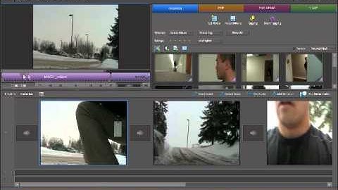 Premiere Elements 7 - 4. Trimming clips in sceneline.wmv
