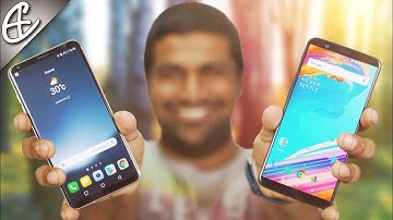 LG V30+ | V30 Plus vs OnePlus 5T Full Comparison - What