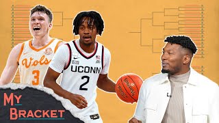 King McClure sees upsets early and blue bloods late in full 2024 NCAA tournament picks | My Bracket