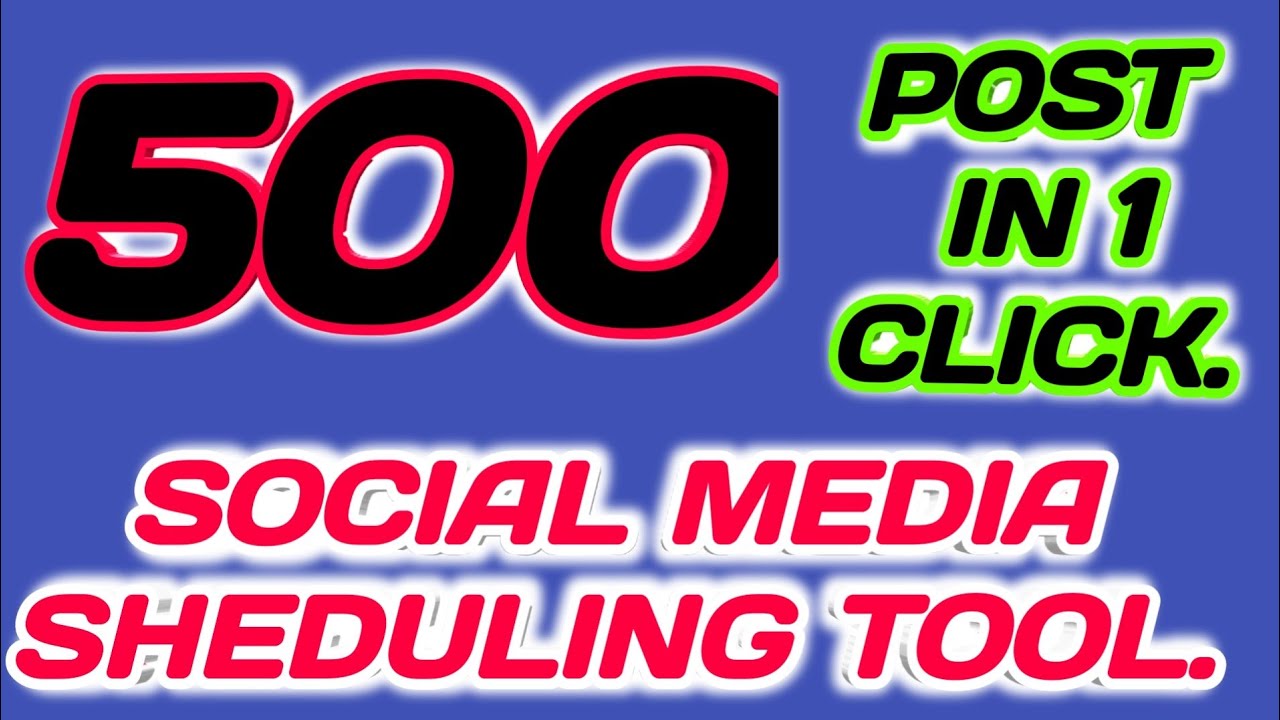 Best social media automation 2020 | social media automation tool | bulk social media automation |