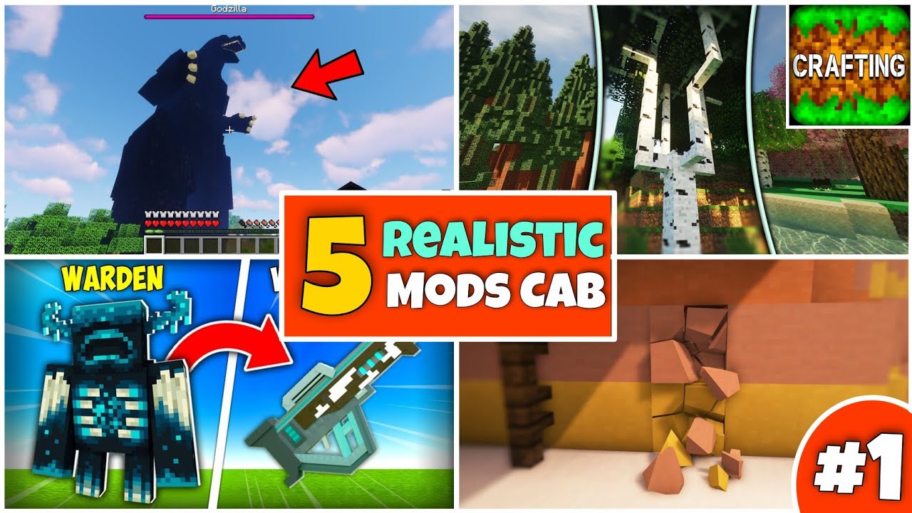 Mods that Transform Minecraft into a Realistic Survival Game! 