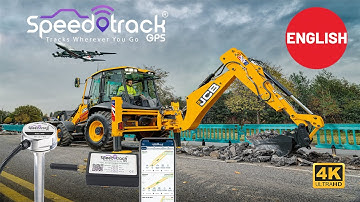 Speedotrack 99.5 % Accuracy Diesel Monitoring System JCB Case Backhoe Loader Installation English 4K