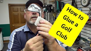 How to build a golf club - EPOXY!!
