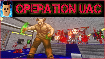 Doom 2 ⛥ Operation UAC ⛥ Map 03 + Brutal Doom | 100% Secrets