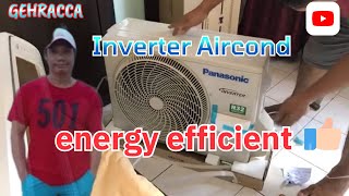Panasonic standard inverter aircond installation #panasonic #airconditioner #doityourself #gehracca