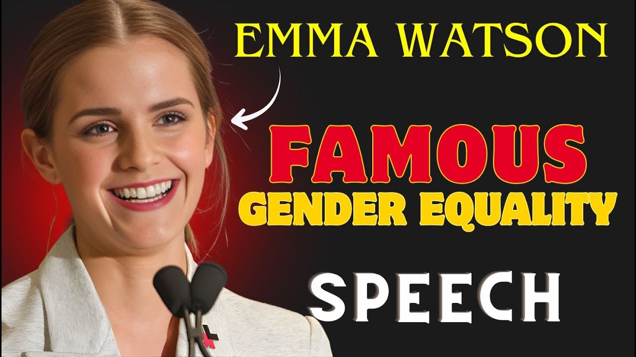 EMMA WATSON: STOP HATING MAN | Famous Gender Equality Speech - YouTube