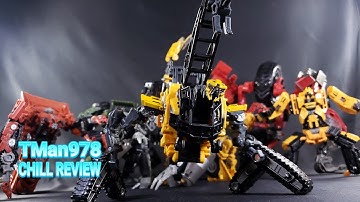 Transformers Studio Series #47 Constructicon Hightower Revenge of the Fallen CHILL REVIEW