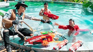 Action Nerf War : Seal X Warriors Cruel Revenge Nerf Guns Fight Group Of Wanted Criminals Mr Mundo