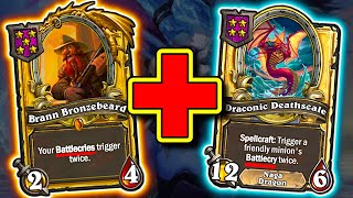 Disgusting Battlecry Value! | Hearthstone Battlegrounds