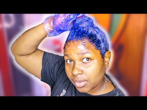Dying my RELAXED hair (Part 3)