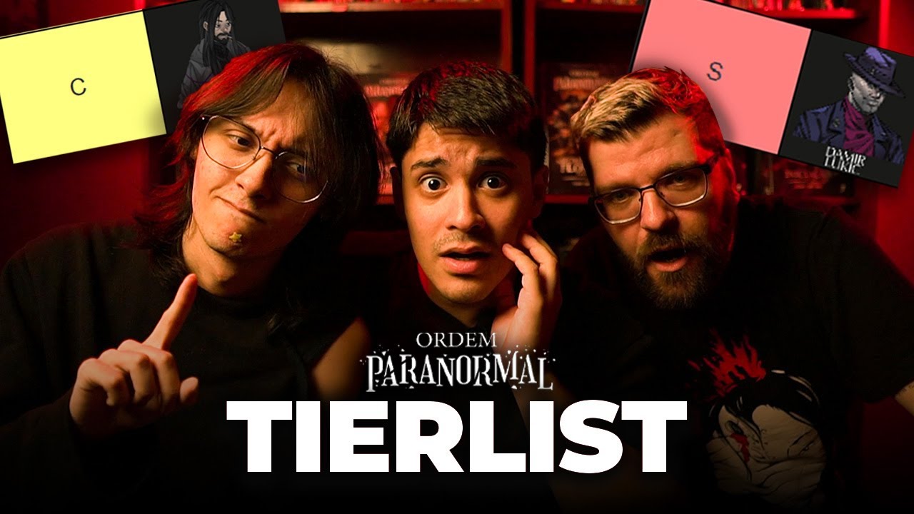 TIERLIST PROTAGONISTAS DE ORDEM PARANORMAL - COM OS ROTEIRISTAS! | PT.1