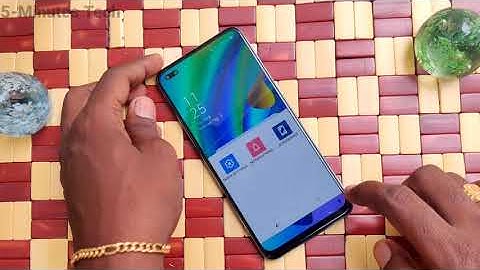 How to take screenshot by Accessibility menu in Oppo F17 Pro