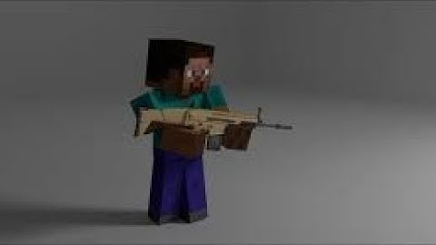 One command Only, Working guns in minecraft!!! {pistol and sniper rifle}