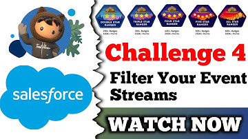 Filter Your Event Streams | Salesforce | Publish Order Events and Receive a Filtered Event Stream