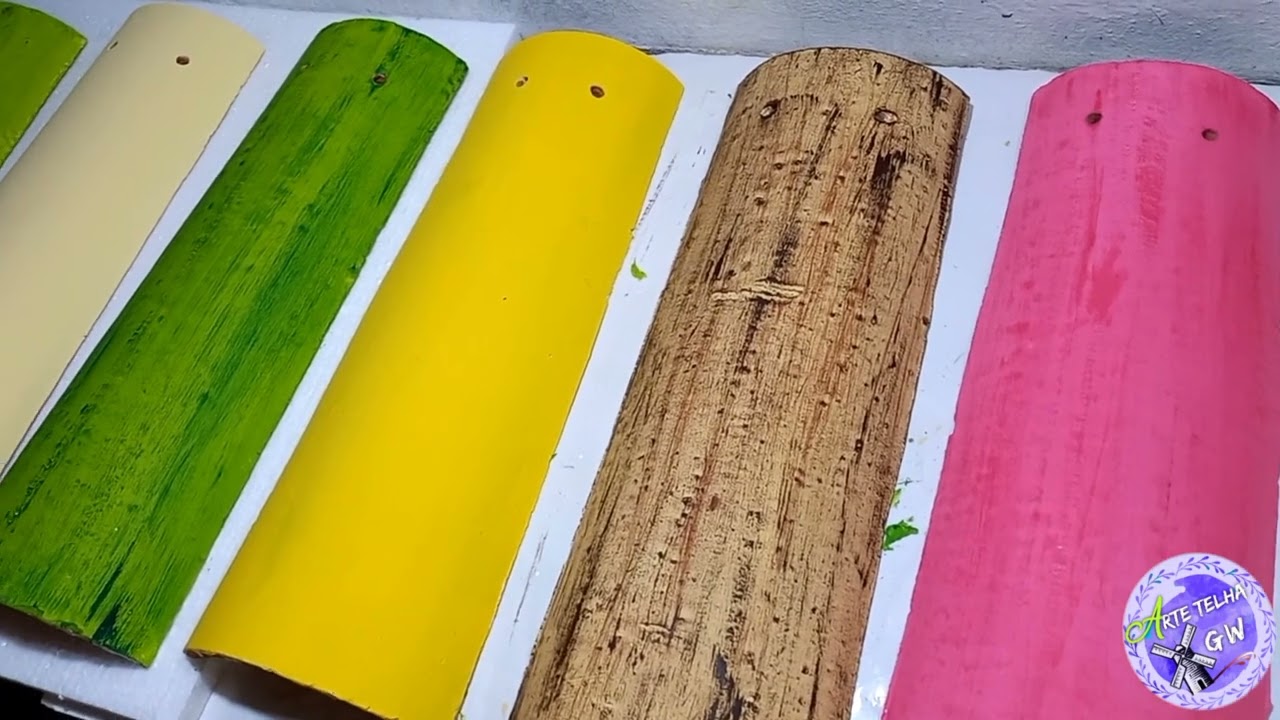 FAÇA E VENDA FÁCIL E LUCRATIVO CASINHAS E PINTURAS EM TELHAS de BARRO PERFEITA PARA ARTESANATO