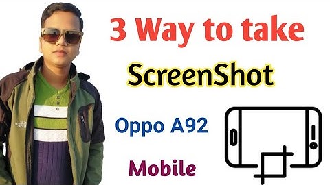 How To Take Screenshot In Oppo A92 Mobile.Screenshot Setting Oppo A92 Complete Details In 2020.