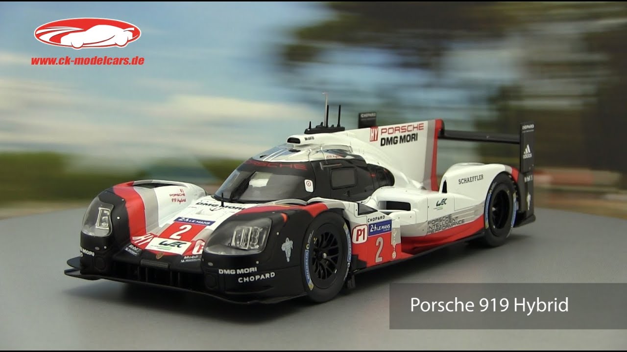 Ixo 1:18 Porsche 919 Hybrid #2 勝者 24h LeMans 2017 Bernhard