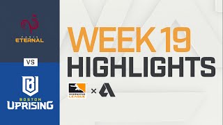 Akshon Highlights | Paris Eternal vs Boston Uprising | Week 19 | NA Day 1