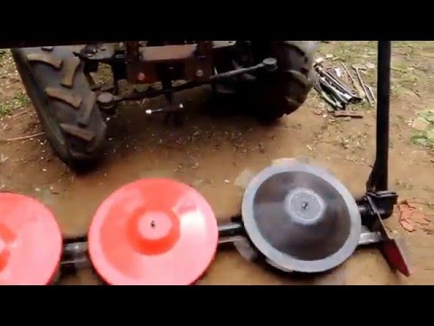 МЕГА роторная косилка для мини трактора 2