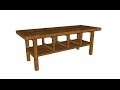How to build a rustic kitchen table How to build a rustic kitchen table