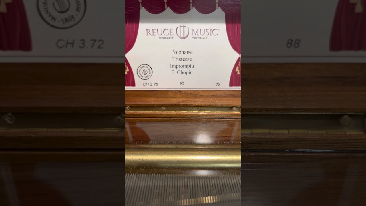 新品72弁ショパン3曲 ♪ポロネーズ♪別れの曲♪幻想オルフェウス720