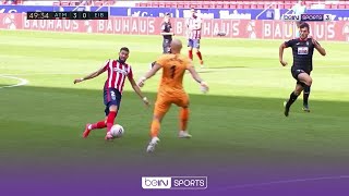 CHEEKY! 🙈 Carrasco nutmegs goalkeeper to score vs Eibar | LaLiga 20/21 Moments screenshot 1