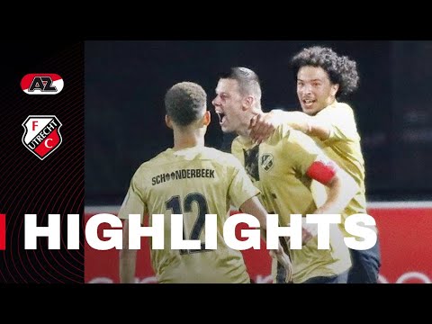 HIGHLIGHTS | Jong FC Utrecht verslaat koploper Jong AZ