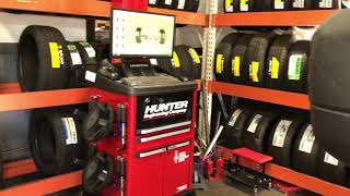 Free wheel alignment inspection